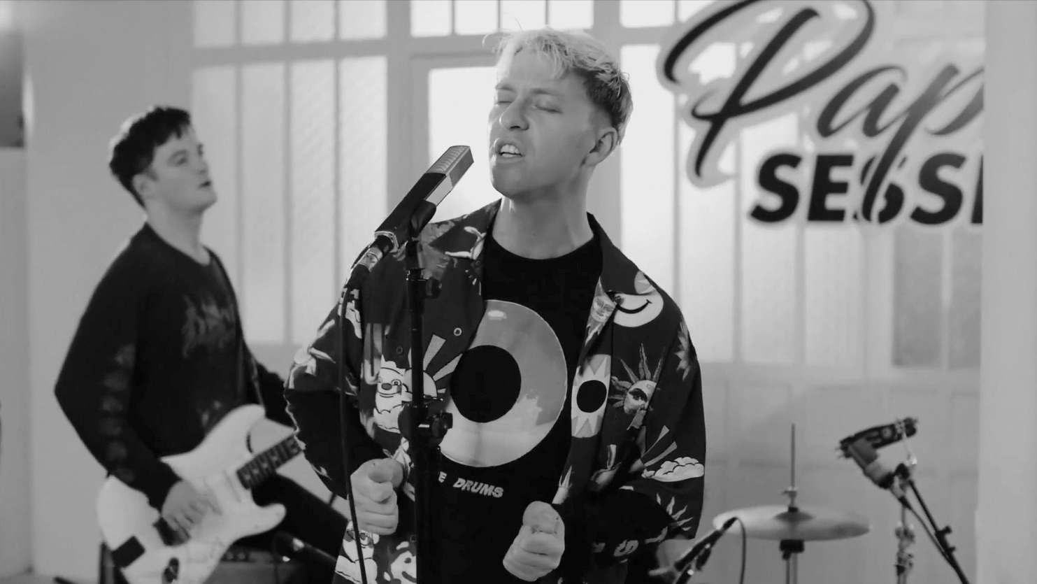 The Drums live session